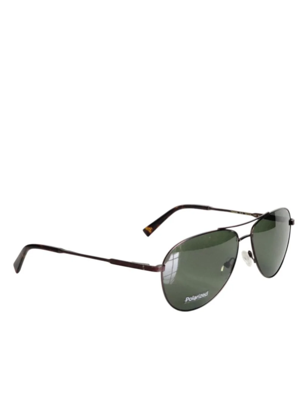 TED BAKER Men's NEW Aviator Polarized Sunglasses in Brown & Green TBM088 SLA